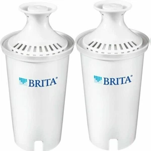 2 SEALED Brita Water Pitcher Standard Replacement Filters Reduce Contaminants - Picture 1 of 2