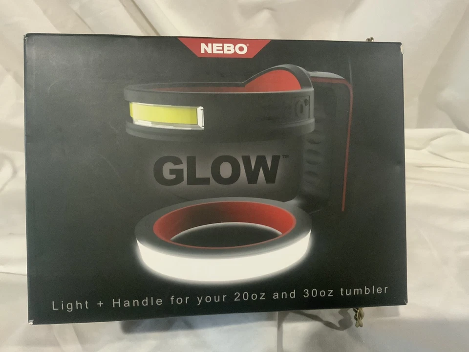 NEBO GLOW Handle Flashlight Task Light for 30oz & 20oz Tumblers 220 Lumen Light  - Image 1 of 4