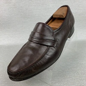 Nordstrom Halbschuhe braun Leder runde Zehe Slipper Schuhe Größe 10,5M - Bild 1 von 11