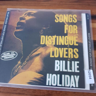BILLIE HOLIDAY: Songs For Distingue Lovers Plus Last Recordings    > EX/VG+(CD) - Bild 1 von 3