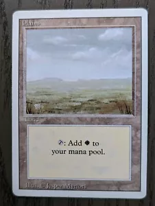 Plains - Basic Land - Revised - MP - MtG Magic the Gathering - Buy More & Save! - Picture 1 of 4