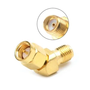 SMA Male To SMA Female 45°135°Bevel Adapter Connector For FPV Goggle - Zdjęcie 1 z 8
