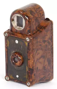 Raro! Mini-camera MIDGET Coronet marrone chiaro della CORONET Camera Co Birmingham - Foto 1 di 8