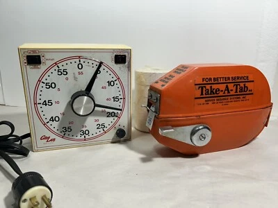 GraLab Vintage Darkroom Timer/ Deli Timer With Take-A-Tab Number Ticket Deli - Image 1 of 4