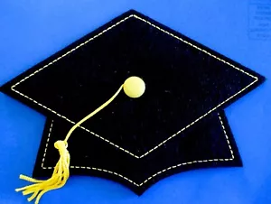 Papyrus Graduation Cap Hat Gift Card Holder - Picture 1 of 4