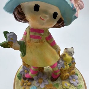 Vintage 70's Mopsie World Wide Arts, Inc “Make Someone Happy” Music Box Japan - Picture 1 of 13