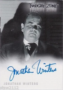 TWILIGHT ZONE SERIES 3 SHADOWS & SUBSTANCE A42 JONATHAN WINTERS AUTOGRAPH d.2013 - Picture 1 of 2