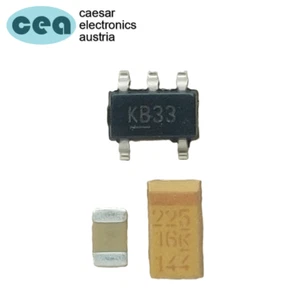 MIC5205 3,3V 150mA SOT-23 Low-Noise LDO, 470pF KERKO, 2,2uF Tantal [1~100 Stück] - Bild 1 von 9