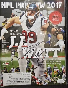 JJ Watt Houston Texans Signed Sports Illustrated SI Magazine JSA - Picture 1 of 1