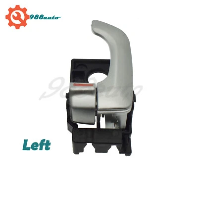 For KIA Optima Magentis 2006-2010 Silver Left Driver Inside Interior oor Handle - Image 1 of 4