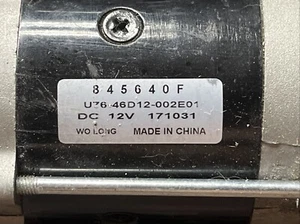 Motorino avviamento Briggs & Stratton 807383 809054 845760 84006358 parte di backup (non testato) - Foto 1 di 8