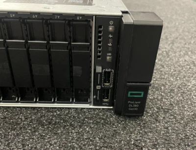 HPE DL380 Gen10 8 x SFF - 2 x Xeon Gold 5118- 128GB Memory- 8 x 2TB 12G - 2x PS - Image 1 of 4