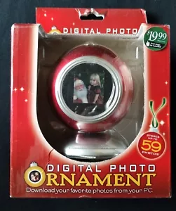 Digital Photo Christmas Tree Ornament Screen Display Up To 59 Pics New FAST SHIP - Picture 1 of 13