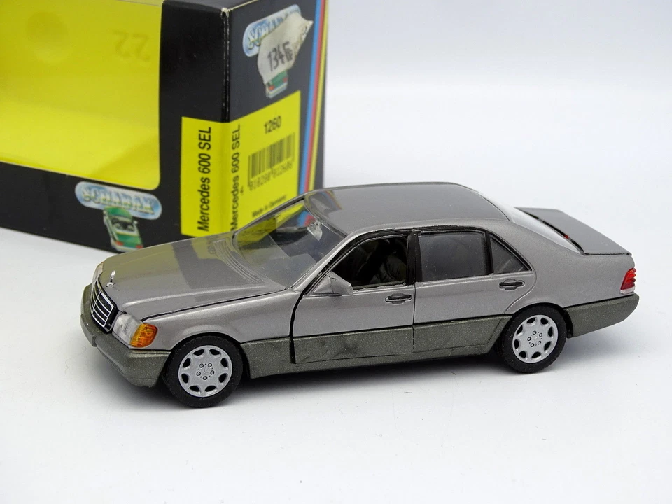 Schabak 1/43 - Mercedes 600 SEL Grigia - Immagine 1 di 1