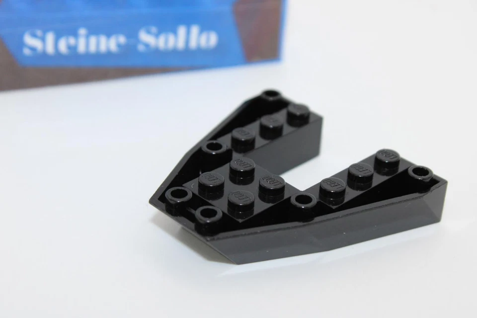 Lego (c) 1x Cockpit Bootsrumpf - 2626 - 6x6x1  - Platte - schwarz - Schiffrumpf - Bild 1 von 1