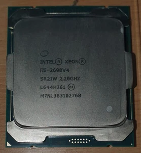INTEL XEON E5-2698 V4 CPU PROCESSOR 20 CORE 2.20GHz 50MB L3 CACHE 135W SR2JW - Picture 1 of 1