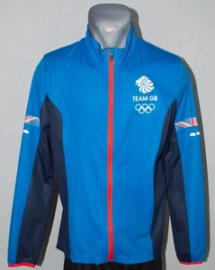 Great Britain Team Jacket London Blue Olympics Games Shirt Mens Adidas M - Picture 1 of 4