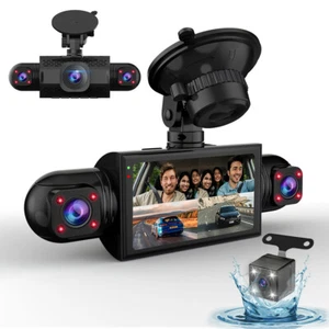 1080P 4 Lens Car Dash Camera Night Vision 4 Cam Recorder Loop Recording G-Sensor - Picture 1 of 24
