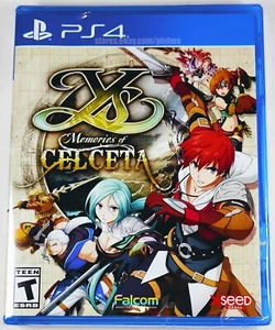 YS: MEMORIES OF CELCETA Brand New PS4 Game PlayStation 4 ESRB Release - Picture 1 of 4