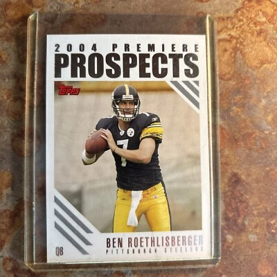 BEN ROETHLISBERGER 2004 TOPPS PREMIERE PROSPECTS #PP1 - Image 1 of 2