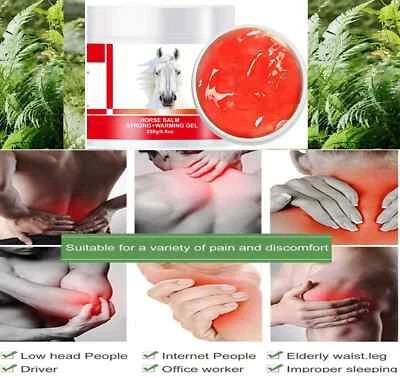 HEALMUSZ HORSE BALM CREAM EXTRA STRONG PAIN RELIEF ARTHRITIS JOINT BACK KNEE INJURY PAIN