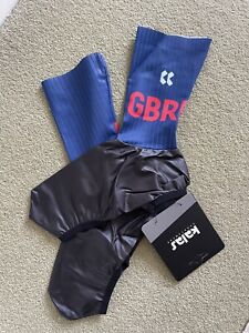 Great Britain British Cycling Rider Issue Aero Overshoes 43-45
