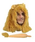 Wizards Cowardly Lion Christmas Pantomime Fancy Dress Big Cats Mane Ears & Tail 