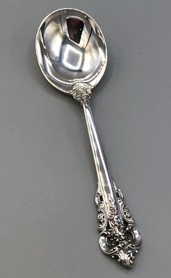 Grande Barroco - Wallace Prata Esterlina Single Gumbo / Grande Sopa Redonda 6,75" - Imagem 1 de 3