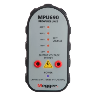 Megger MPU690 Proving Unit for Megger TPT320|TPT420 Voltage & Continuity Tester
