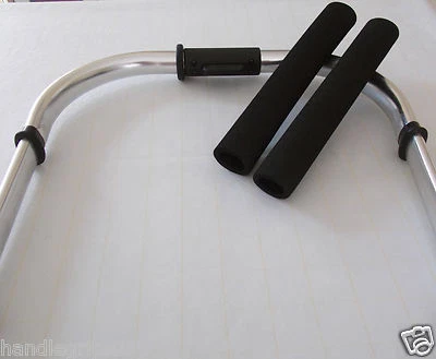 x2 iCandy Peach Jogger Handlebar Foam Grips Replacement*PERFECT FIT* CUT TO SIZE