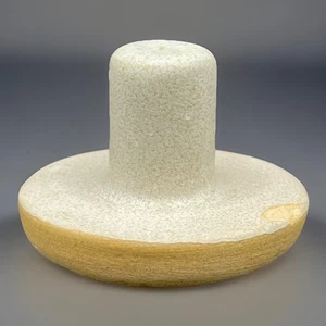 Prensa de galletas punteada cerámica hecha a mano de colección #340 - Imagen 1 de 6