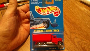 Camión de volteo Hot Wheels Peterbilt 1991 #1560 coleccionista no. 100 #HW22 - Imagen 1 de 8