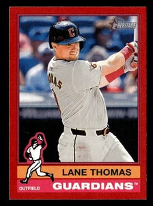 2025 Topps Heritage #261 Lane Thomas Red - Picture 1 of 2