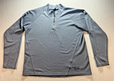 Pulôver feminino Mountain Hardware grande 1/4 com zíper - Imagem 1 de 4