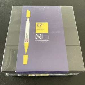 Royal Talens Pantone set 27 pezzi pennarelli artistici a base acqua doppia punta nuovo schizzo Copic - Foto 1 di 5