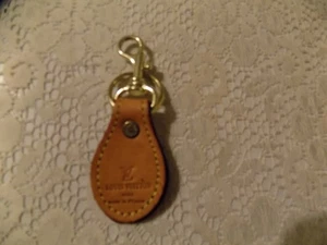 Louis Vuitton Schlüsselanhänger Clip Kette LV Monogramm Vintage SCHÖNER ZUSTAND - Bild 1 von 6