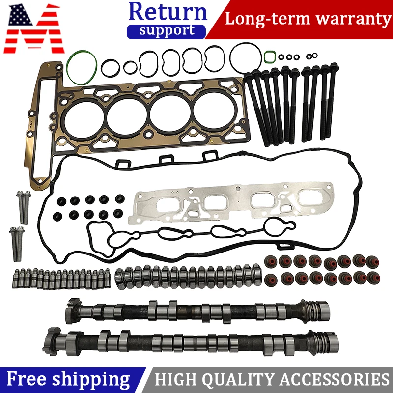 For Chevrolet Equinox GMC Terrain Camshaft Lifters Rockers Head Gaskets Kit - Image 1 of 4