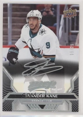 2020-21 Upper Deck MVP Super Script /25 Evander Kane #65 - Image 1 of 2