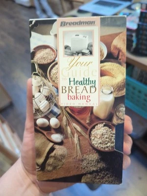 Breadman's Your Guide to Healthy Bread Baking VHS Foto 1 de 3
