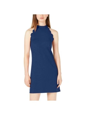 Vestido vaina azul sin mangas por encima de la rodilla BCX para mujer talla: S Foto 1 de 4