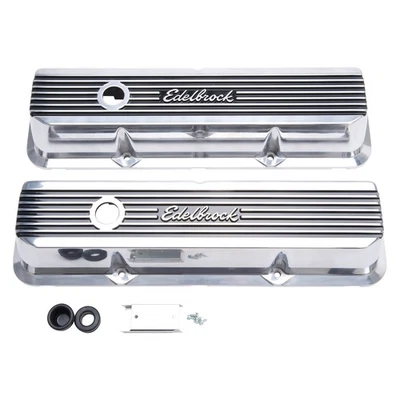 Edelbrock Engine Valve Cover Set Fits 1966 Mercury Capri - Image 1 of 4