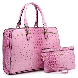 Women Handbag Wallet Tote Shoulder Hobo Bag Top Handle Satchel Purse Set 2pcs... - Picture 1 of 5
