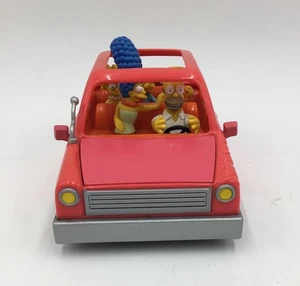 Playmates The Simpsons Talking Family Car - PARTS OR REPAIR - Picture 1 of 7