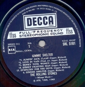 The Rolling Stones - Gimme Shelter (LP, Comp) (Very Good Plus (VG+)) - Picture 1 of 2