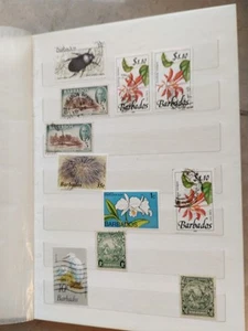 Briefmarken Sammlung Lot Amerika Karibik Barbados FREE Shipping #4 - Bild 1 von 1