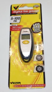 Victor Digital Tire Gauge 5 to 100 PSI Auto Shut off Compact - Picture 1 of 2
