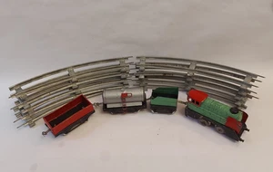 Vintage 1967 IGRA Czechoslovakia Locomotive Wind Up Tin Toy Railway Train Set - Picture 1 of 21
