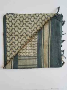 Algodón Puro Libertad Palestina Shemagh Ejército Militar Desierto Táctico Para Hombre - Imagen 1 de 5