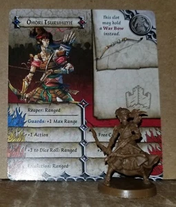 Zombicide White Death OHORI TSURUHIME Survivor Stretch Goal Promo - Picture 1 of 1