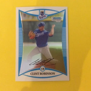 Bowman Chrome #BCP221 2008 Clint Robinson Kansas City Royals - Imagen 1 de 2